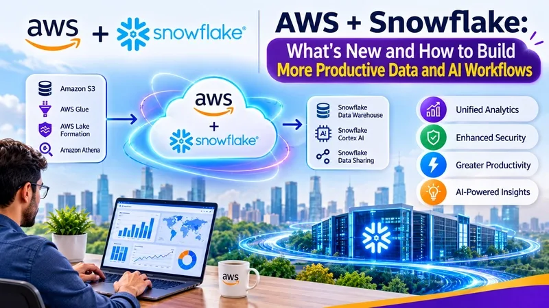 AWS Glue ve Snowflake ile Modern Veri Pipeline'ı Kurmak – webdedik gönderisi