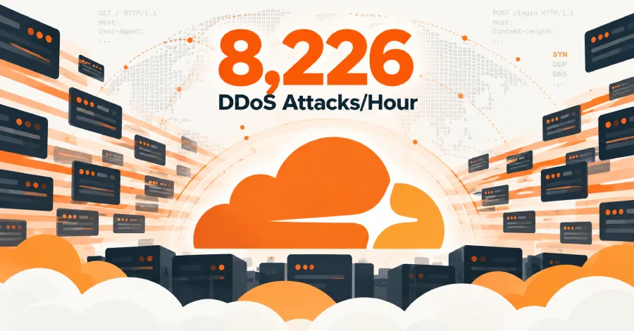DDoS Saldırıları Üçüncü Çeyrekte %38 Arttı: Saatte 8 Bin Atak – webdedik gönderisi