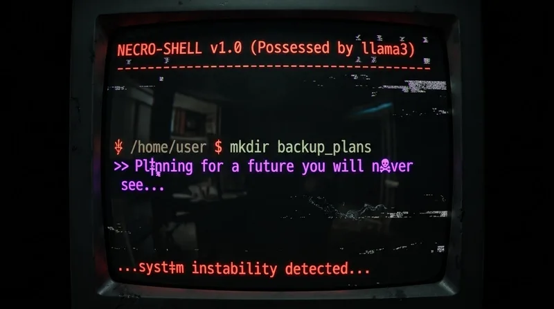 Necro-Shell: LLM ile Terminal'i Korku Filmine Çevirmek – webdedik gönderisi